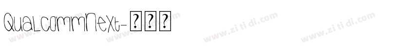 QualcommNext字体转换