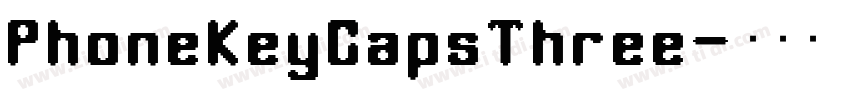 PhoneKeyCapsThree字体转换