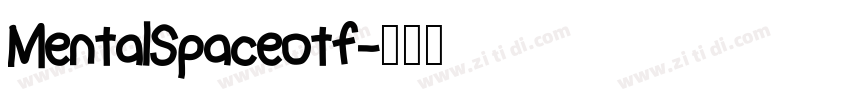 MentalSpaceotf字体转换