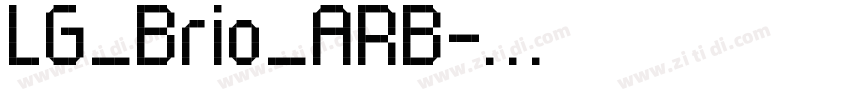 LG_Brio_ARB字体转换