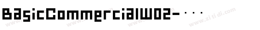 BasicCommercialW02字体转换