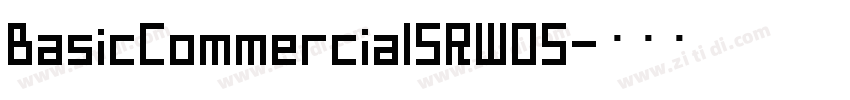 BasicCommercialSRW05字体转换