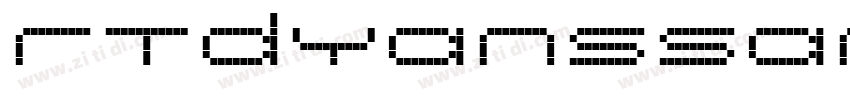 RTDyansSans字体转换