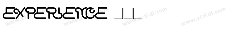 experience字体转换