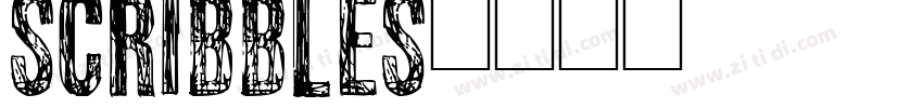 scribbles字体转换