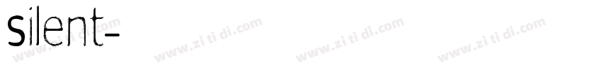 Silent字体转换