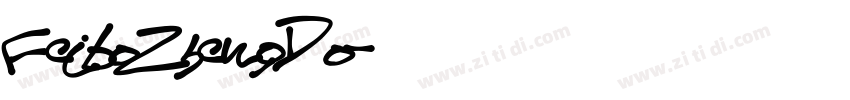 FeiboZhengDo字体转换