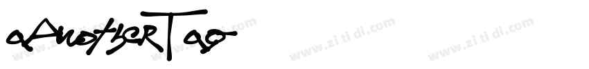 aAnotherTag字体转换