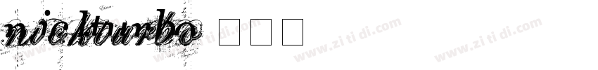 nickturbo字体转换