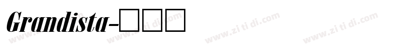 Grandista字体转换