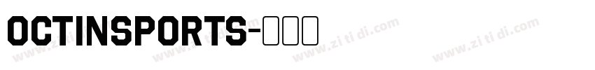 OctinSports字体转换