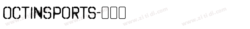 OctinSports字体转换