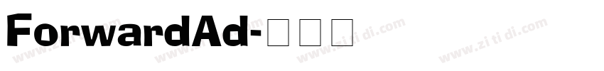 ForwardAd字体转换