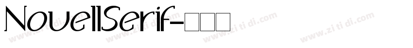 NovellSerif字体转换
