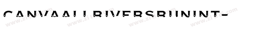 CanvaAllRiversRunInt字体转换