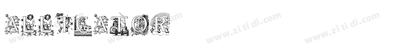 Alligator字体转换