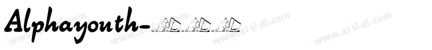 Alphayouth字体转换