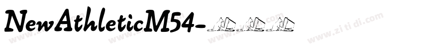 NewAthleticM54字体转换