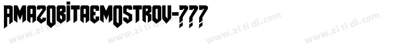AmazObitaemOstrov字体转换