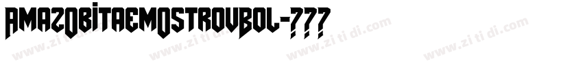 AmazObitaemOstrovBol字体转换