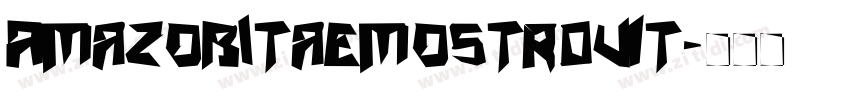 AmazObitaemOstrovIt字体转换