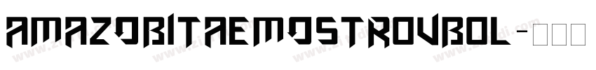 AmazObitaemOstrovBol字体转换