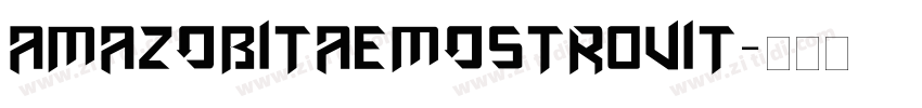 AmazObitaemOstrovIt字体转换