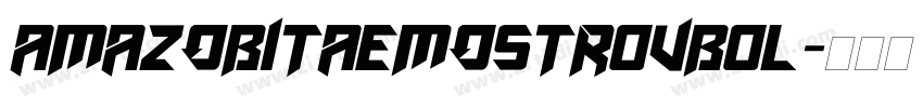 AmazObitaemOstrovBol字体转换