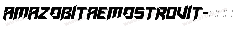 AmazObitaemOstrovIt字体转换
