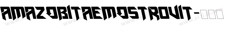 AmazObitaemOstrovIt字体转换