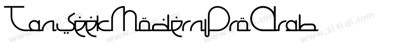 TanseekModernProArab字体转换 TanseekModernProArab字体转换