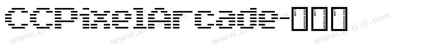 CCPixelArcade字体转换