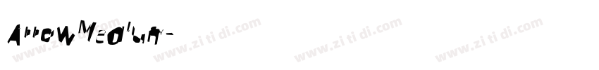 ArrowMedium字体转换