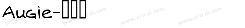 Augie字体转换