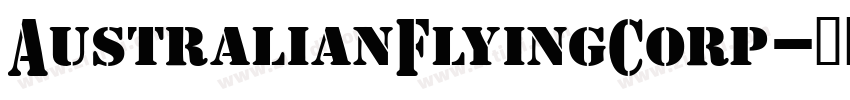 AustralianFlyingCorp字体转换