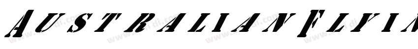AustralianFlying字体转换