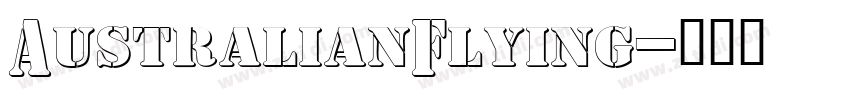 AustralianFlying字体转换