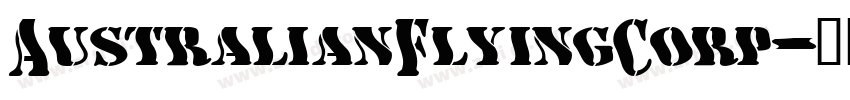 AustralianFlyingCorp字体转换