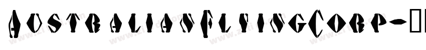 AustralianFlyingCorp字体转换