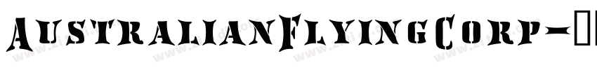 AustralianFlyingCorp字体转换