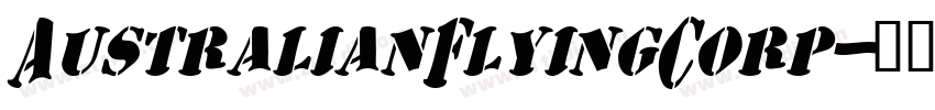 AustralianFlyingCorp字体转换