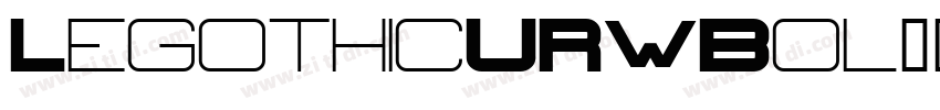 LegothicURWBol字体转换