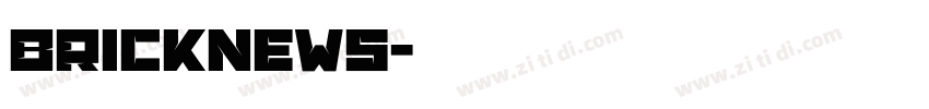 BrickNews字体转换