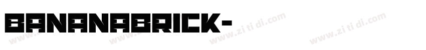 BananaBrick字体转换