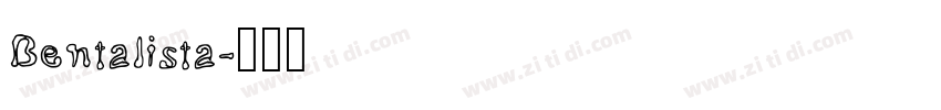 Bentalista字体转换