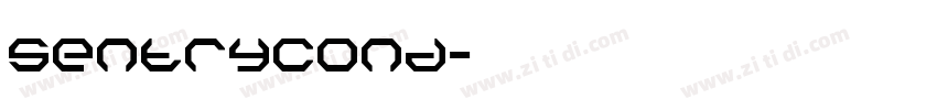 SentryCond字体转换