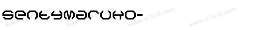 SentyMaruko字体转换