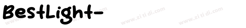 BestLight字体转换