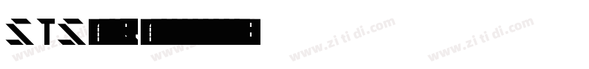 STSongRegular字体转换