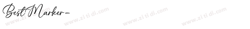 BestMarker字体转换